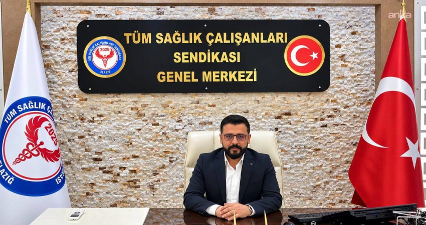 Tüm Sağlık Çalışanları Sendikası Genel Başkanı Timur Gök, Elazığ’da deprem