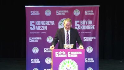 DEM Parti Eş Genel Başkanı Tuncer Bakırhan, partisinin 5'inci Olağan