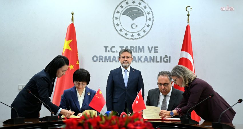 Tarım ve Orman Bakanı İbrahim Yumaklı, Çin Halk Cumhuriyeti Gümrükler