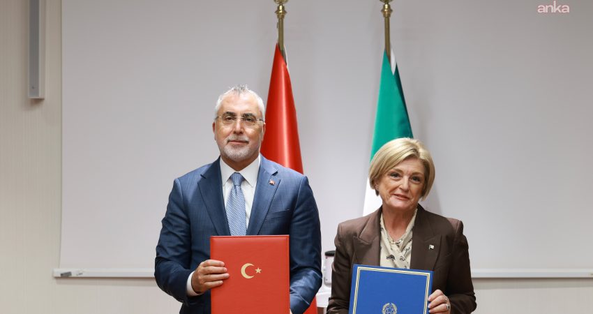 Çalışma ve Sosyal Güvenlik Bakanı Vedat Işıkhan, İtalya Çalışma ve