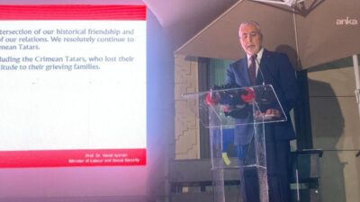 Çalışma ve Sosyal Güvenlik Bakanı Vedat Işıkhan, Ukrayna'nın bağımsızlığının yeniden