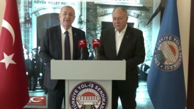 Zafer Partisi Genel Başkanı Ümit Özdağ, Yol-İş Sendikası Genel Başkanı