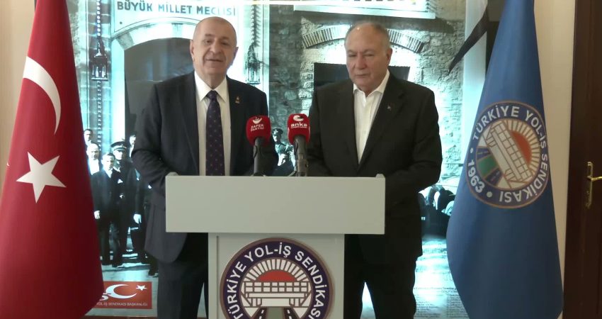 Zafer Partisi Genel Başkanı Ümit Özdağ, Yol-İş Sendikası Genel Başkanı