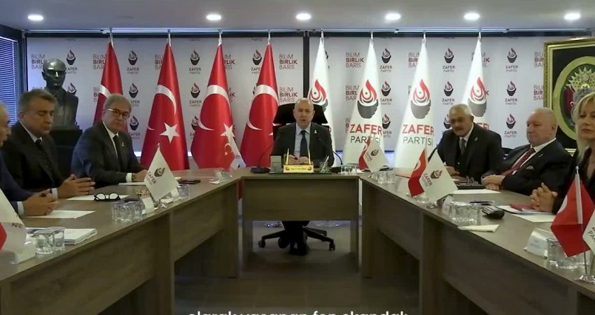Zafer Partisi Genel Başkanı Ümit Özdağ, partisinin fon skandalına ilişkin
