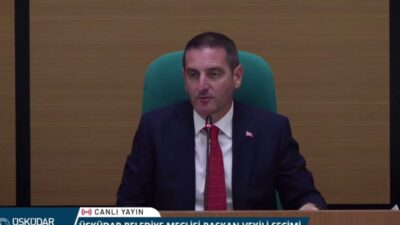 Üsküdar Belediyesi başkan vekili seçimlerinin üçüncü turunda AK Parti'nin adayı