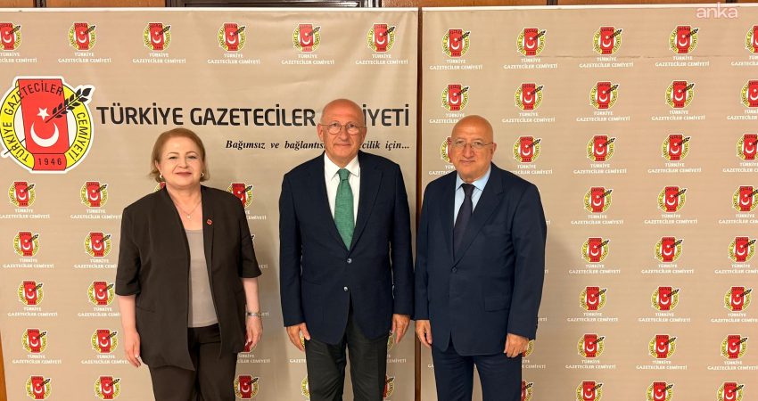 YENİ Parti Genel Başkan Yardımcısı Utku Çakırözer, Türkiye Gazeteciler Sendikası