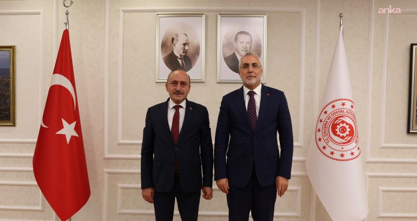 Çalışma ve Sosyal Güvenlik Bakanı Vedat Işıkhan, HAK-İŞ Konfederasyonu Genel