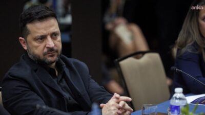Ukrayna Devlet Başkanı Volodimir Zelenski, ABD Başkanı Donald Trump ile