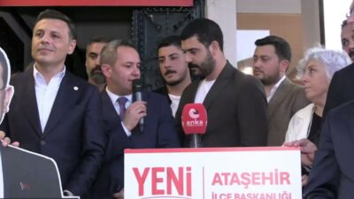 Partisinin Ataşehir İlçe Başkanlığı'nın açılışında konuşan YENİ Parti İstanbul İl