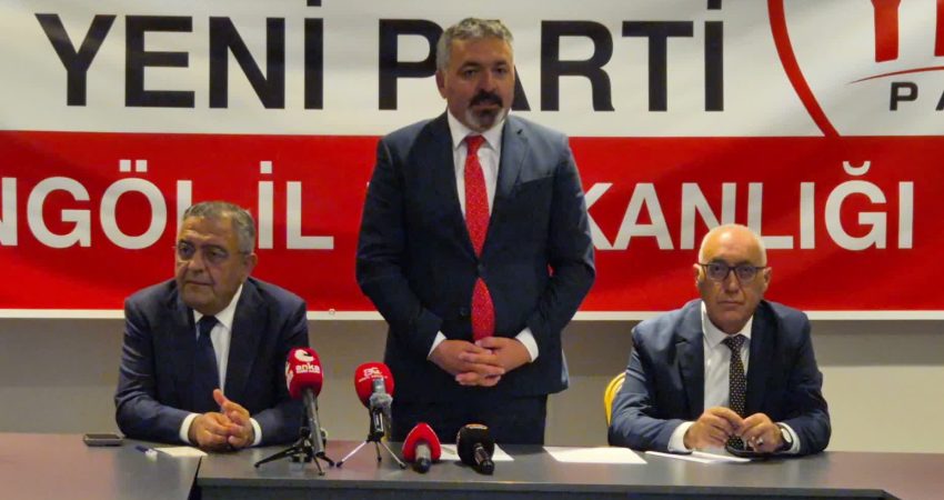 YENİ Parti Diyarbakır Milletvekili Sezgin Tanrıkulu ve İstanbul Milletvekili Doğan