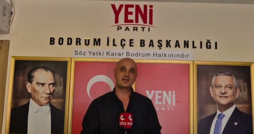 YENİ Parti Bodrum’da ilçe başkanlığı ön seçimi 4 bölgede yapılacak YENİ Parti Bodrum Kurucu İlçe Başkanı Tuna Işın, 26 Eylül’de