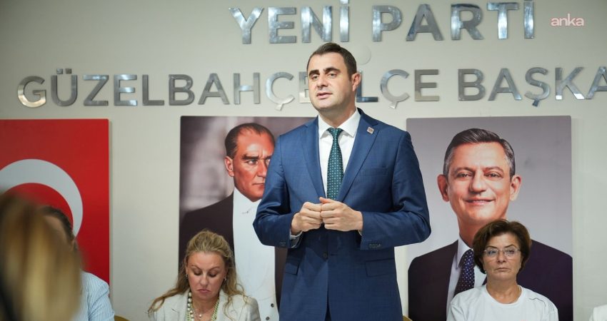 YENİ Parti İzmir İl Başkanı Çağatay Güç, partisinin Güzelbahçe İlçe