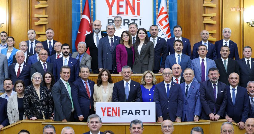 YENİ Parti milletvekilleri, yarın YENİ Parti Genel Merkezi’nde, Genel Başkan