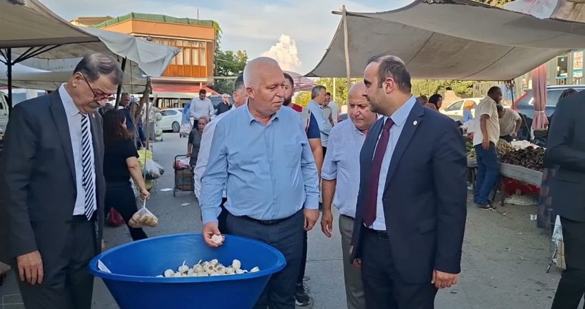 YENİ Parti Hatay Milletvekili Servet Mullaoğlu ve Kırklareli Milletvekili Fahri