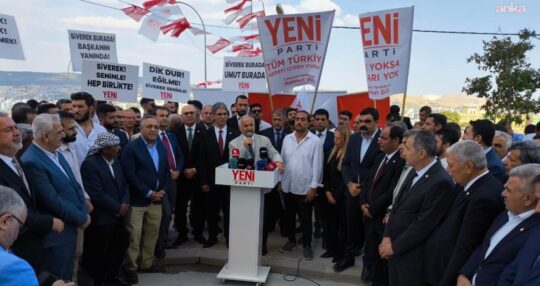 YENİ Parti Şanlıurfa İl Başkanlığı, törenle açıldı. YENİ Parti Şanlıurfa