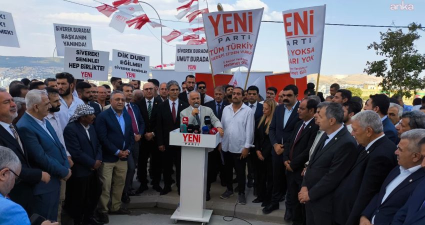 YENİ Parti Şanlıurfa İl Başkanlığı, törenle açıldı. YENİ Parti Şanlıurfa