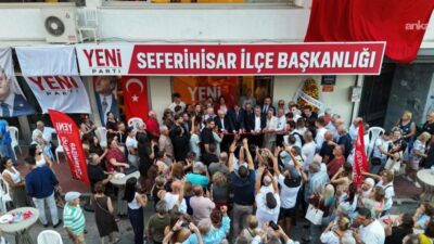YENİ Parti Seferihisar İlçe Başkanlığı yeni binası düzenlenen törenle açıldı.