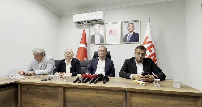 YENİ Parti Trabzon Milletvekili Sibel Suiçmez, Samsun Milletvekili Murat Çan