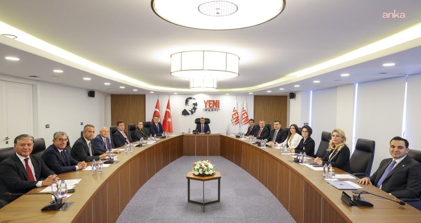 YENİ Parti’de 14-15 Kasım’da yapılacak 1’inci Olağan Kurultay ile yeni