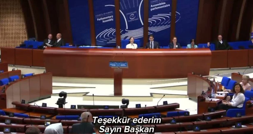 YENİ Parti İzmir Milletvekili Gökçe Gökçen, Avrupa Konseyi Parlamenter Meclisi