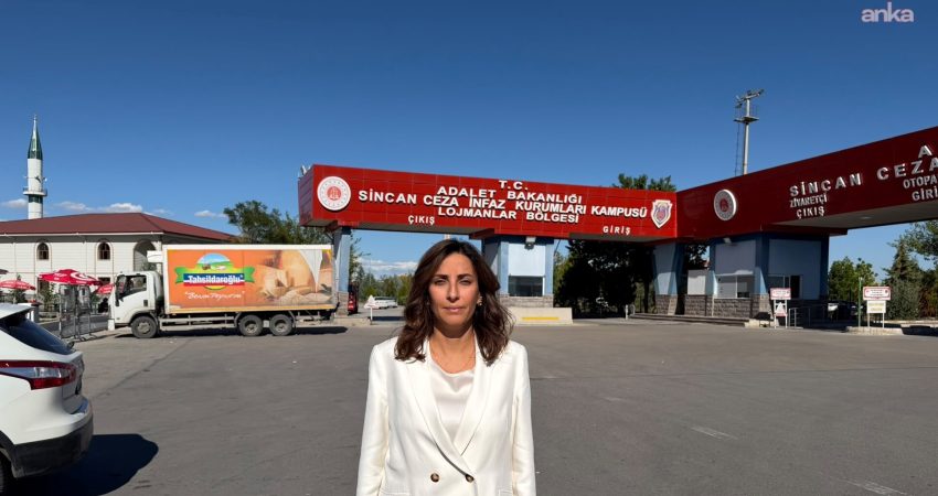 YENİ Parti İstanbul Milletvekili Evrim Rızvanoğlu, Sincan Kadın Kapalı Ceza