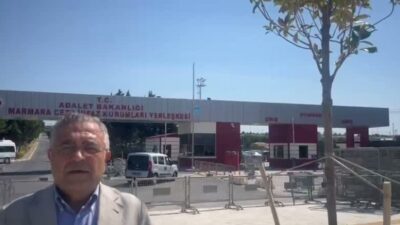 YENİ Parti Diyarbakır Milletvekili Sezgin Tanrıkulu, Silivri'deki Marmara Cezaevi Kampüsü'nde