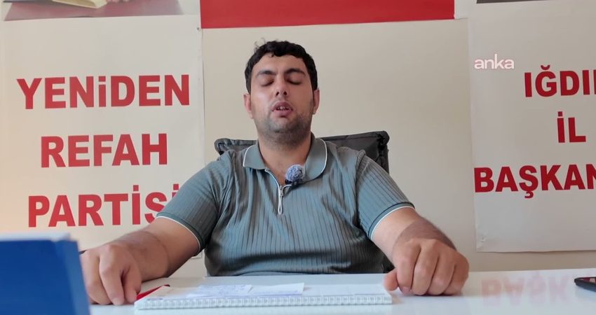 Yeniden Refah Partisi Iğdır Merkez İlçe Başkanı Salduz, kendisine yönelik saldırının aydınlatılmasını istedi Yeniden Refah Partisi Iğdır Merkez İlçe Başkanı Batuhan Salduz, 19