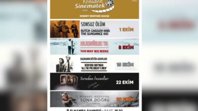 İzmir Büyükşehir Belediyesi Yeniden Sinematek gösterimleri, ekim ayında dünya sinemasının