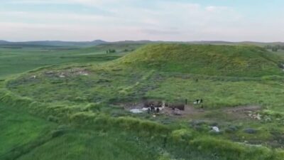 Yozgat’ın Sorgun ilçesine bağlı Büyüktaşlık Köyü'ndeki Uşaklı Höyük sit alanında