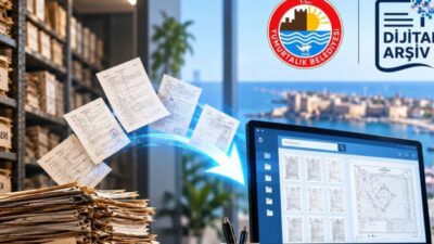 Yumurtalık Belediyesi’nin yaklaşık 1,5 yıl önce başlattığı dijital arşiv projesinde