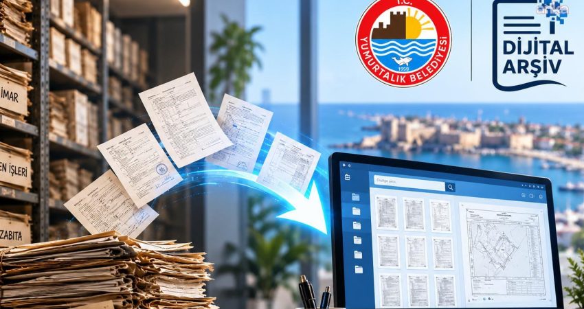 Yumurtalık Belediyesi’nin yaklaşık 1,5 yıl önce başlattığı dijital arşiv projesinde