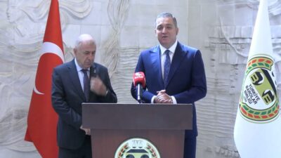 Zafer Partisi Genel Başkanı Ümit Özdağ, Barolar Birliği Başkanı Erinç