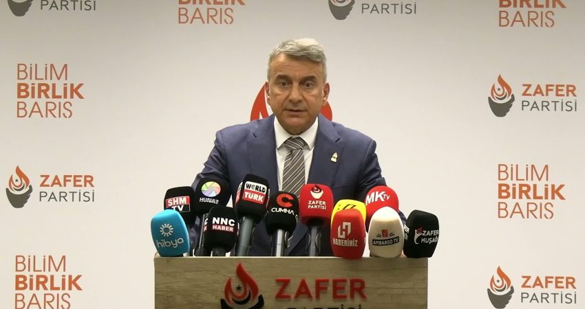 Zafer Partisi Sözcüsü Azmi Karamahmutoğlu, yeni eğitim ve öğretim yılının