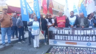 Samsun’da 10 Ekim Ankara Garı Katliamı’nın 11. yılında yaşamını yitirenler