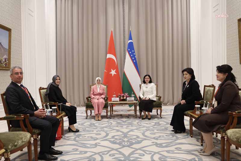 Aile ve Sosyal Hizmetler Bakanı Mahinur Özdemir Göktaş, Özbekistan Aile