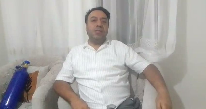 Elazığ’da yaşayan yüzde 46 bedensel engelli Öztürk Kaya, 5 bin