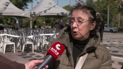 Bolu Grand Kartal Otel yangınında yakınlarını kaybeden aileler, Anıtpark'taki "78