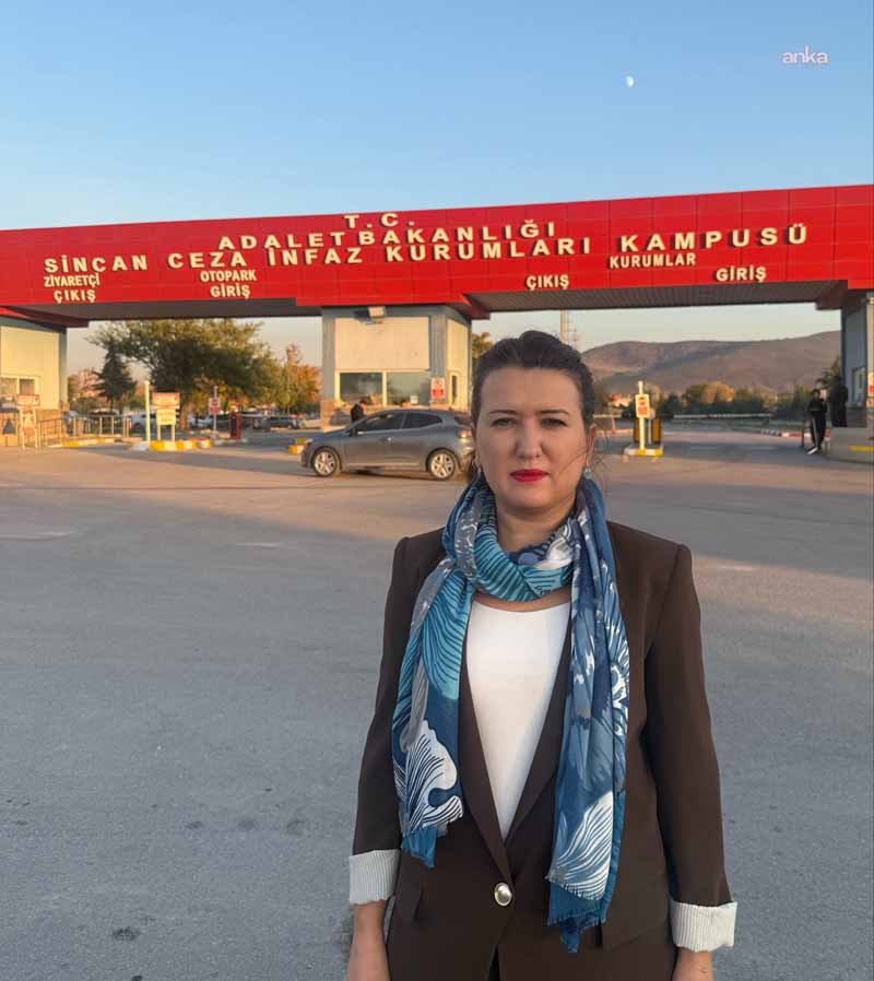 YENİ Parti İzmir Milletvekili Gökçe Gökçen, Sincan Cezaevi'nde ziyaret ettiği