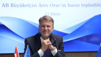 Avrupa Birliği (AB) Türkiye Delegasyonu Başkanı Büyükelçi Aivo Orav, Türkiye'nin