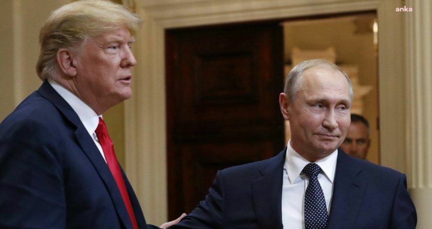 ABD Başkanı Donald Trump, Rusya Devlet Başkanı Vladimir Putin ile