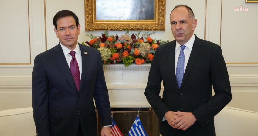 ABD Dışişleri Bakanı Marco Rubio, 6’ncı ABD-Yunanistan Stratejik Diyaloğu kapsamında