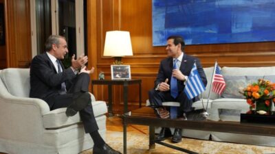 ABD Dışişleri Bakanı Marco Rubio, Yunanistan Başbakanı Kiryakos Miçotakis ile