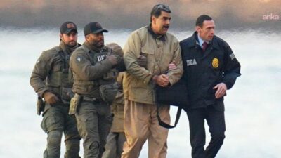 ABD tarafından kaçırılan Venezuela Devlet Başkanı Nicolas Maduro ve eşi