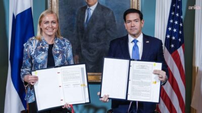ABD Dışişleri Bakanı Marco Rubio, Finlandiya Dışişleri Bakanı Elina Valtonen