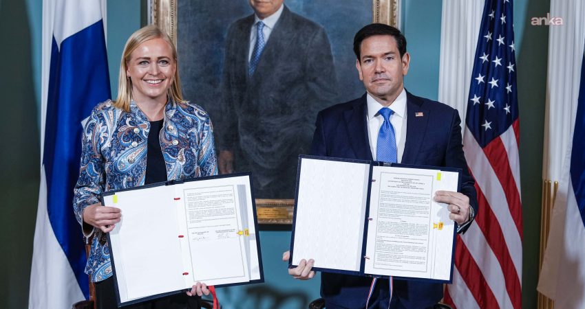 ABD Dışişleri Bakanı Marco Rubio, Finlandiya Dışişleri Bakanı Elina Valtonen