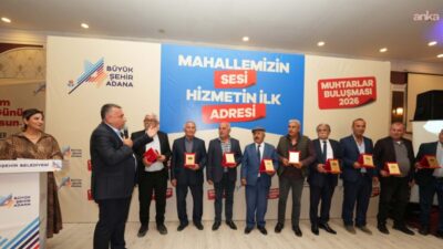 Adana Büyükşehir Belediye Başkan Vekili Güngör Geçer, "Muhtarlar Günü" dolayısıyla