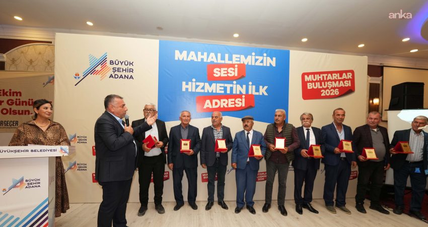 Adana Büyükşehir Belediye Başkan Vekili Güngör Geçer, "Muhtarlar Günü" dolayısıyla