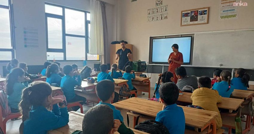 Adıyaman Belediyesi, çocuklarda hayvan sevgisini geliştirmek ve hayvan hakları konusunda