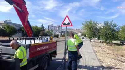 Adıyaman Belediyesi, öğrencilerin güvenli ulaşımını sağlamak amacıyla okul çevrelerinde hız