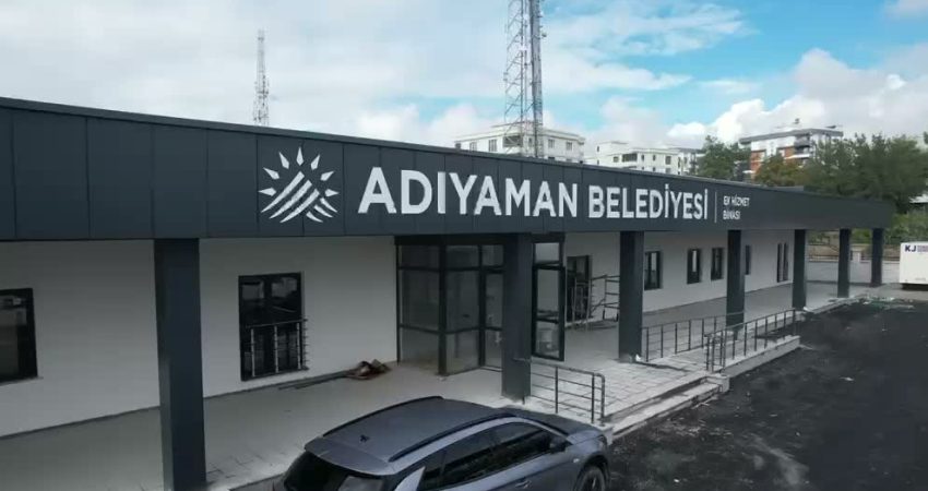 Adıyaman Belediyesi, 6 Şubat depremlerinde yıkılan hizmet binalarının yerine öz
